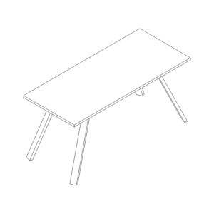 escritorio simple 160x70 1