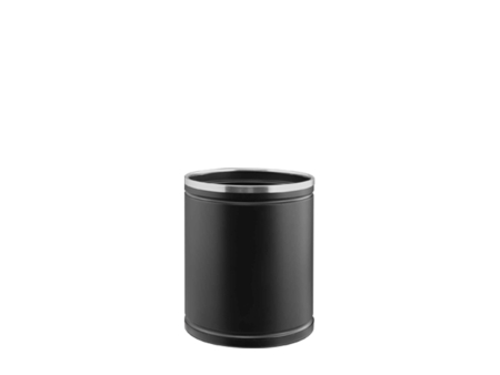 Complementos - venta cesto papelero pintado fondo metalico aro cromado